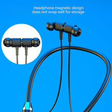 Load image into Gallery viewer, Wireless Headphones Bluetooth 5.0 Neckband Earphones Silicone Hifi 9D Stereo Sports Headset Halter Waterproof Magnetic Earbuds