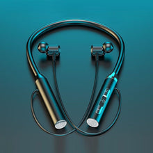 Load image into Gallery viewer, Wireless Headphones Bluetooth 5.0 Neckband Earphones Silicone Hifi 9D Stereo Sports Headset Halter Waterproof Magnetic Earbuds