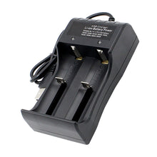 Load image into Gallery viewer, 2 Slots Dual 18650 Lithium Battery Charger for 18650 14650 Charging 4.2 / 3.7 V Rechargeable Battery Charger