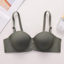 Load image into Gallery viewer, Large Size Bras Push Up Bra For Women Thin Mold Cup Underwear Deep V Brassiere Seamless Bralette Sexy Female Plus Size Lingerie Comfy Tops