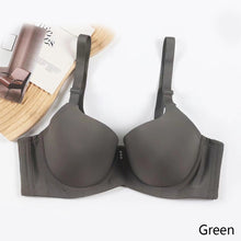 Load image into Gallery viewer, Large Size Bras Push Up Bra For Women Thin Mold Cup Underwear Deep V Brassiere Seamless Bralette Sexy Female Plus Size Lingerie Comfy Tops