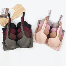 Load image into Gallery viewer, Large Size Bras Push Up Bra For Women Thin Mold Cup Underwear Deep V Brassiere Seamless Bralette Sexy Female Plus Size Lingerie Comfy Tops