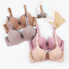 Load image into Gallery viewer, Large Size Bras Push Up Bra For Women Thin Mold Cup Underwear Deep V Brassiere Seamless Bralette Sexy Female Plus Size Lingerie Comfy Tops