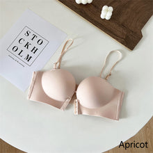 Load image into Gallery viewer, Front Closure Bras For Women Thickening Gathered Bra Seamless Wireless Soft Brassiere Push Up Strapless Underwear Female Sexy Invisible Lingerie Intimate