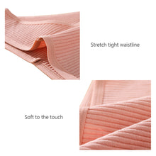 Load image into Gallery viewer, Double Layers Cotton Panties Sexy V-Shape Underwear For Woman Elastic Mid-Rise knickers Solid Colors Seamless Lingerie for Female
