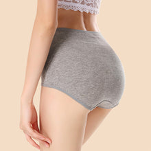 Load image into Gallery viewer, Large Size Middle-aged And Elderly Mothers' Panties High Waist Fat Cotton Underwear Solid Breathable Briefs Seamless Lingerie for Female XL-2XL