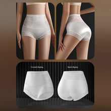 Load image into Gallery viewer, Women High Waist Panties Sexy Hollow Lace Underwear Sheer Floral knickers Seamless Breathable Comfy Lingerie Underpants Tummy Control Pants