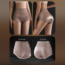 Load image into Gallery viewer, Women High Waist Panties Sexy Hollow Lace Underwear Sheer Floral knickers Seamless Breathable Comfy Lingerie Underpants Tummy Control Pants