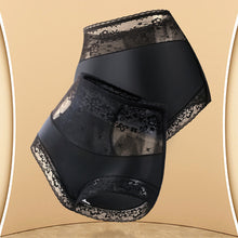 Load image into Gallery viewer, Women High Waist Panties Sexy Hollow Lace Underwear Sheer Floral knickers Seamless Breathable Comfy Lingerie Underpants Tummy Control Pants