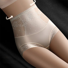 Load image into Gallery viewer, Women High Waist Panties Sexy Hollow Lace Underwear Sheer Floral knickers Seamless Breathable Comfy Lingerie Underpants Tummy Control Pants