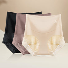Load image into Gallery viewer, Women Seamless Panties Sexy High Waist Underwear Hollow Lace Soft Silk knickers Breathable Comfy Lingerie Underpants Tummy Control Pants