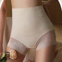 Load image into Gallery viewer, Women Seamless Panties Sexy High Waist Underwear Hollow Lace Soft Silk knickers Breathable Comfy Lingerie Underpants Tummy Control Pants