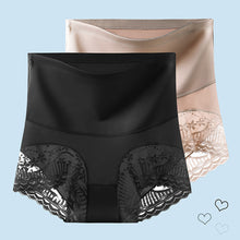 Load image into Gallery viewer, Sexy Lace Women Shapewear Panties High Waist Ice Silk Underwear Seamless Abdomen Butt Lifter Panty Thin Soft Breathable Female Brief