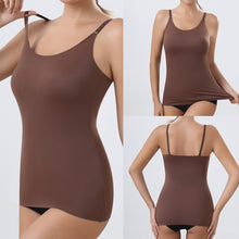 Load image into Gallery viewer, Women Tummy Control Shapewear Plus Size Body Shaping Tank Tops Smooth Invisible Slimming Underwear Seamless Waist Trainer Compression Camisole