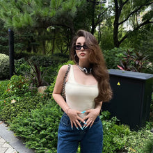 Load image into Gallery viewer, Square Neck Tummy Control Shapewear Bodysuit for Women Body Shaper Seamless Slimming Sheath Butt Lifter Tank Tops Female Sexy Ribbed Shapers Corset