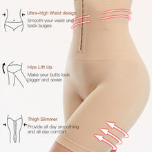 Load image into Gallery viewer, Women Firm Tummy Control Panties with High Waist Trainer Body Shaper Flat Belly Belt Butt Lifter Shapewear Female Slimming Underwear Shorts