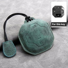 Load image into Gallery viewer, 4 Buttons Key Car Remote Control Key Case Suede Leather Protect Cover Shell Auto Accessories For Chery Jetour T2 Traveler 2023 2024