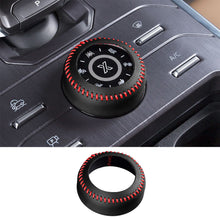 Load image into Gallery viewer, Leather Car Center Console Multimedia Navigation Driving Mode Knob Decoration Cover For Chery Jetour Traveller T2 2023 2024