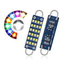 Load image into Gallery viewer, 1pc 44mm Car Light 24SMD Canbus W5W LED Bulbs 12V Interior Dome Lights Reading Lamp