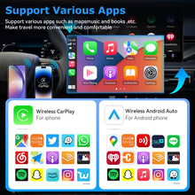 Load image into Gallery viewer, Universal 2 in 1 Wireless CarPlay Adapter Wireless Android Auto Adapter play Ai Box for Audi Mercedes Mazda Subaru Citroen Kia