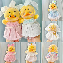 Load image into Gallery viewer, Clothes Only for Annoying Duck for Upset Duck Plush Series Gauzy Skirt Accessories Small Yellow Duck Doll Clothes