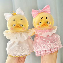 Load image into Gallery viewer, Clothes Only for Annoying Duck for Upset Duck Plush Series Gauzy Skirt Accessories Small Yellow Duck Doll Clothes