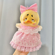 Load image into Gallery viewer, Clothes Only for Annoying Duck for Upset Duck Plush Series Gauzy Skirt Accessories Small Yellow Duck Doll Clothes