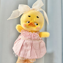 Load image into Gallery viewer, Clothes Only for Annoying Duck for Upset Duck Plush Series Gauzy Skirt Accessories Small Yellow Duck Doll Clothes