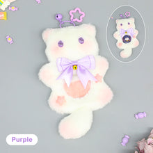 Load image into Gallery viewer, Soft Badge Plush Puffy Set Cute Millet Pain Bag Student Bag Puffy Set Decorative Pendant Puffy Badge Decorative