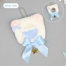 Load image into Gallery viewer, 58-75mm Bucci Bag Pendant Plush Bucci Set Gu Mei Cute Animal Mini Pain Bag Round Badge