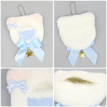 Load image into Gallery viewer, 58-75mm Bucci Bag Pendant Plush Bucci Set Gu Mei Cute Animal Mini Pain Bag Round Badge