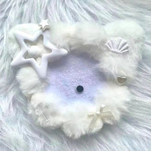 Load image into Gallery viewer, Soft Kitten Cat Ear Plush Cute Bupeto 58mm Beauty Valley Meitong Packaging Accessories Badge Base