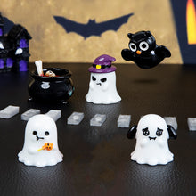 Load image into Gallery viewer, Micro Landscape Cartoon Halloween Wizard Pumpkin Little Ghost DIY Crystal Ball Ornament Accessories Mini Accessories