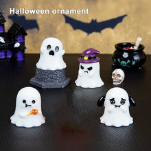 Load image into Gallery viewer, Micro Landscape Cartoon Halloween Wizard Pumpkin Little Ghost DIY Crystal Ball Ornament Accessories Mini Accessories