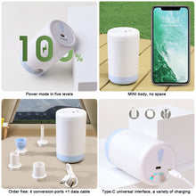 Load image into Gallery viewer, Wireless Charging Air Pump Portable Outdoor Camping Air Bed Inflatable Mini Electric Air Pump
