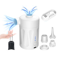 Load image into Gallery viewer, Portable Electric Storage Pump Outdoor Wireless Swimming Pool Inflatable Boat Inflatable Bed Vacuum Compression Bag Extraction Air Pump