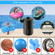 Load image into Gallery viewer, Portable Electric Storage Pump Outdoor Wireless Swimming Pool Inflatable Boat Inflatable Bed Vacuum Compression Bag Extraction Air Pump