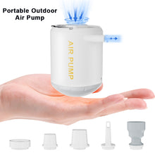 Load image into Gallery viewer, Portable Air Pump Outdoor Air Pump Mini Air Pump Swimming Ring Air Bed Air Pump Multi-function Vacuum Air Pump