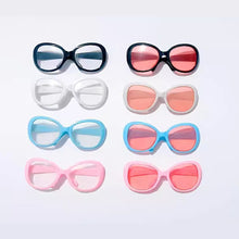 Load image into Gallery viewer, For 20cm Cotton Dolls Glasses Cute Plastic Glasses for Dolls Macaron BJD Dolls Toy Glasses Accessories