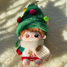 Load image into Gallery viewer, 20CM Cotton Doll Christmas Set Cartoon Plush Doll Replacement Outfit Lolita Dress Playing House Accessories Mini Clothes