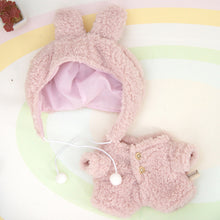 Load image into Gallery viewer, For 37cm Labubu Doll Shirts Sweater Hat Cartoon Plush Doll Replacement Outfit Playing House Accessories Mini Clothes