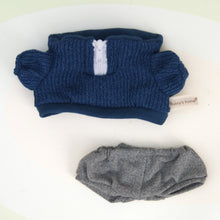 Load image into Gallery viewer, For 37cm Labubu Doll Shirts Sweater Hat Cartoon Plush Doll Replacement Outfit Playing House Accessories Mini Clothes