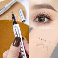 Load image into Gallery viewer, Three-dimensional Two Nib Eyebrow Pencil Waterproof Sweatproof Non-smudging Multifunctional Natural Eyebrow Pencil Cosmetics