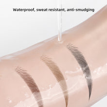 Load image into Gallery viewer, Two Nib Curved Eyebrow Pencil Waterproof Sweatproof Non-smudging Multifunctional Natural Eyebrow Pencil Makeup Cosmetics