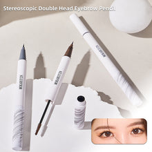 Load image into Gallery viewer, Three-dimensional Double Head Eyebrow Pencil Waterproof Sweatproof Long-lasting Anti-smudge Eyebrow Pencil Makeup Cosmetics