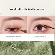Load image into Gallery viewer, Three-dimensional Double Head Eyebrow Pencil Waterproof Sweatproof Long-lasting Anti-smudge Eyebrow Pencil Makeup Cosmetics