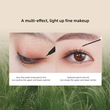 Load image into Gallery viewer, Three-dimensional Double Head Eyebrow Pencil Waterproof Sweatproof Long-lasting Natural Two Nib Eyebrow Pencil Eye Makeup Cosmetics