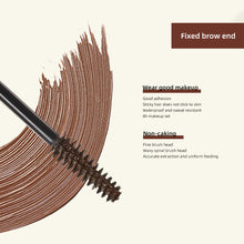 Load image into Gallery viewer, Three-dimensional Double Head Eyebrow Pencil Waterproof Sweatproof Long-lasting Natural Two Nib Eyebrow Pencil Eye Makeup Cosmetics