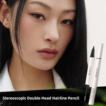 Load image into Gallery viewer, Three-dimensional Double Head Eyebrow Pencil Waterproof Sweatproof Long-lasting Natural Two Nib Eyebrow Pencil Eye Makeup Cosmetics