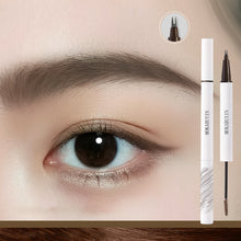 Load image into Gallery viewer, Three-dimensional Double Head Eyebrow Pencil Waterproof Sweatproof Long-lasting Natural Two Nib Eyebrow Pencil Eye Makeup Cosmetics